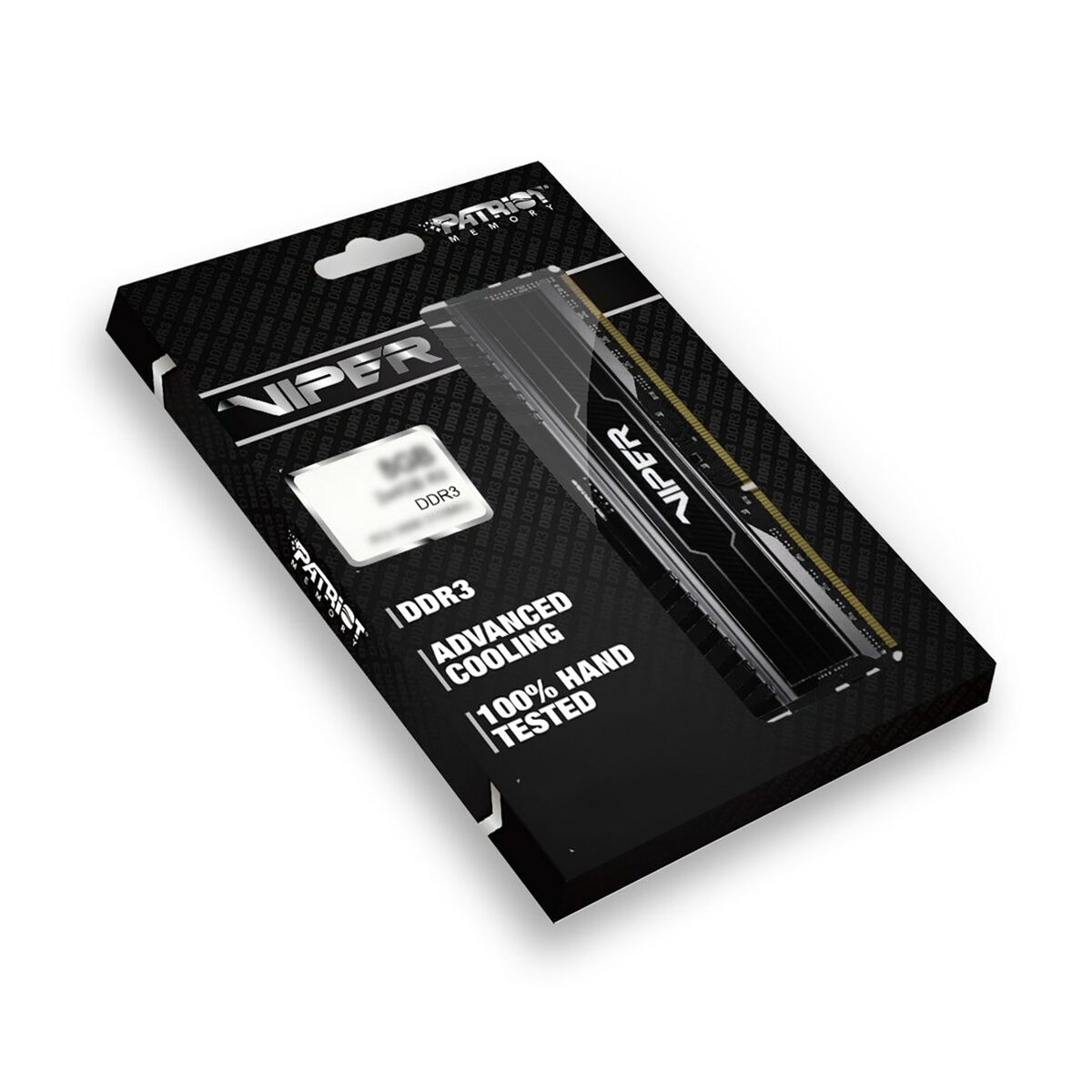 RAM-hukommelse Patriot Memory C3-12800 DDR3 CL9 8 GB